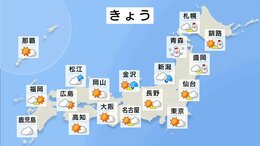 今日の天気・気温・降水確率・週間天気【2月1日 天気予報】|TBS NEWS DIG