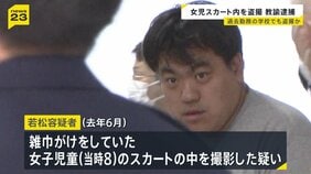 「教師になった17年ほど前から」雑巾がけの女子児童のスカートの中を撮影した疑い　小学校教諭の男（39）逮捕|TBS NEWS DIG