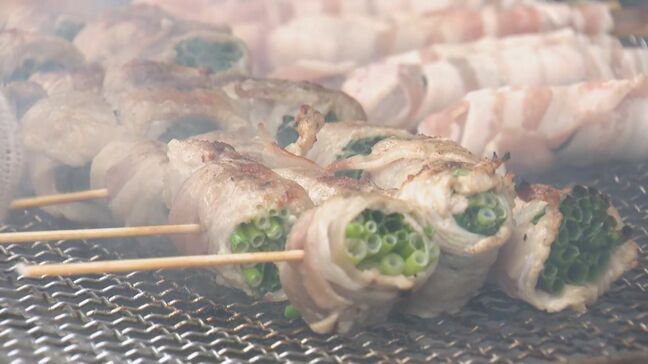 ご当地グルメ「焼き鳥」を満喫　福岡県久留米市で「久留米焼きとり日本一フェスタ」開催|TBS NEWS DIG