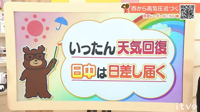 11日(金)はいったん天気回復 日中は日差し届く 愛媛|TBS NEWS DIG