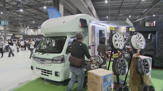 最新のアウトドア用品が勢ぞろい　災害時に活かせるキャンプのノウハウも学べるイベント　愛知・常滑市　|TBS NEWS DIG
