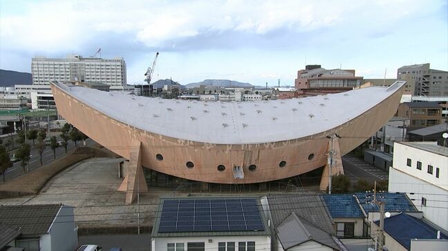 丹下健三が設計「船の体育館」建物の保存を求める民間団体が県に対して公金の支出差し止めを求める裁判始まる【香川】|TBS NEWS DIG
