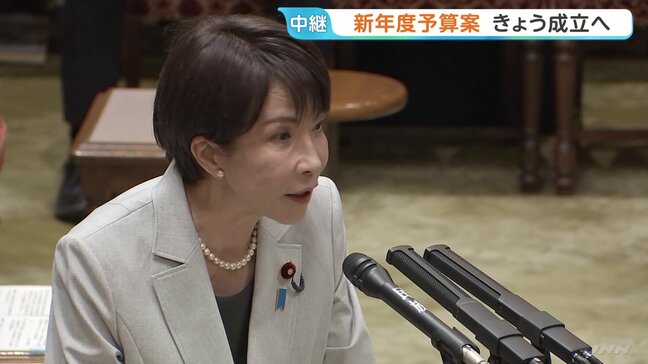 新年度予算案きょう成立へ　イラン情勢の質疑続く エネルギー安定供給への懸念めぐり高市総理「節約をお願いする用意はない」|TBS NEWS DIG