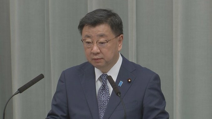 松野官房長官「報告受けていない」秋本政務官の“疑惑”めぐり