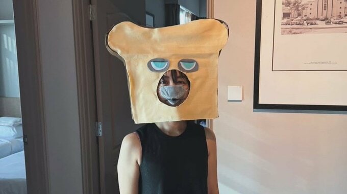 【 福田萌 】「パンどろぼう作った」立ち尽くす姿にフォロワー反応「シュール」「かわいすぎる」「お子様大喜び」|TBS NEWS DIG