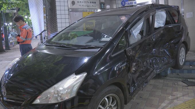 東京・渋谷区神南の交差点で車2台の事故　1人がけが　渋谷神南郵便局前の交差点　警視庁|TBS NEWS DIG