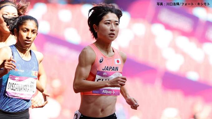 女子800ｍ・塩見綾乃が2分5秒21で5位入賞 49年ぶりのメダル獲得はならず【アジア大会】|TBS NEWS DIG