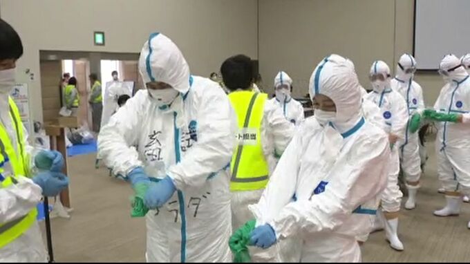 全国で"鳥インフルエンザ"相次ぐ中 家畜伝染病の発生に備え金沢市で訓練　|　石川県のニュース｜MRO北陸放送