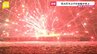 花火打ち上げの台船が炎上 横浜・みなとみらい　花火に引火し爆発繰り返す　台船に乗っていた5人は海に飛び込み救助　3時間後も火災続く【news23】|TBS NEWS DIG