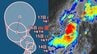 【台風情報】ジグザグ進路？　最大瞬間風速25m/s　大型の台風17号（ナンカー）の現在地　時速25kmで東北東方向に北上中　15m/sの強風域伴い　今後どこへ？　予想進路図／雨風シミュレーション　|　青森のニュース│ATV NEWS│青森テレビ
