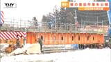 復旧作業の今は 2022年の大雨で崩落した大巻橋の架け替え工事を公開 今年の夏頃に完了見込み(山形・飯豊町) | 山形のニュース│TUYテレビユー山形