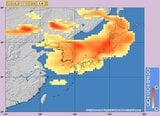 【黄砂情報】20日(月)から日本列島に黄砂飛来か…気象庁が「黄砂に関する全般気象情報」発表　北日本～西日本で視程10km未満に　交通障害発生のおそれも【23日(木)にかけての黄砂飛来シミュレーション】|TBS NEWS DIG