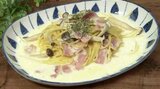 時短レシピ「きのことベーコンのミルクスパゲッティ」乾麺をソースに直接投入【わっちtheキッチン】 | 青森のニュース│ATV NEWS│青森テレビ