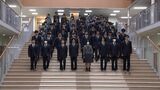 山陽学園高校で120回目の節目を迎えた「きざはしの式」 階段で卒業生から在校生に思いを引き継ぐ儀式【岡山】|TBS NEWS DIG