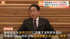 臨時国会 10月20日に召集へ　岸田総理が「減税」掲げ　会期中に衆議院の解散に踏み切るのではと観測が広がる| TBS CROSS DIG with Bloomberg