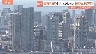 東京23区の中古マンション価格 5月は1億2849万円に　25か月連続で最高値更新| TBS CROSS DIG with Bloomberg