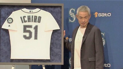 ね*ん様 イチロー 51 2001オールスターユニフォーム【同時多発テロ追悼星条 イチロー直筆サイン2001年シアトルマリナーズオールスターユニホーム