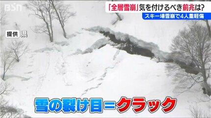 斑尾高原スキー場の雪崩「予兆がなく突然発生した非常に珍しいケース