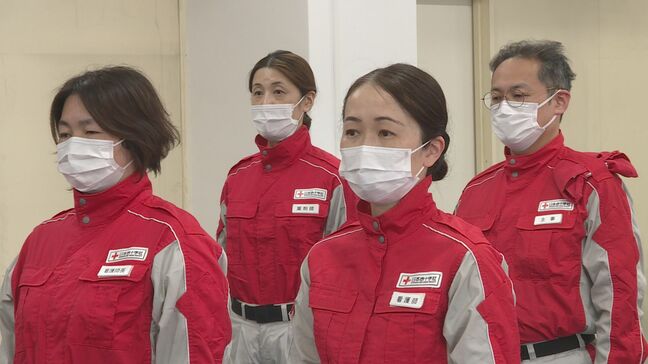 災害時に被災地で活動 日本赤十字社の救護員任命式|TBS NEWS DIG