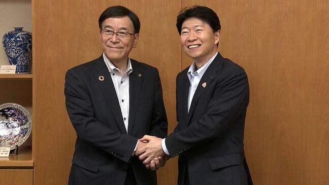 「生活再建の第一歩を踏み出す大きなきっかけになった」能登半島地震の災害支援で富山県の氷見市長が岡山県庁を訪問し知事にお礼【岡山】|TBS NEWS DIG