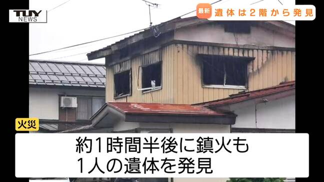 【続報】金山町の住宅火災　遺体は住宅の2階から見つかる　この家に住む40代の男性と連絡取れず（山形）|TBS NEWS DIG