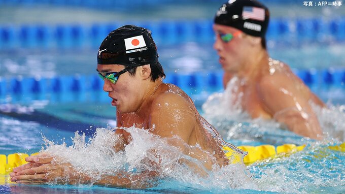 松下知之　男子200m個人メドレーで金メダル、今大会個人メドレー2冠を達成【競泳・パンパシフィック選手権】|TBS NEWS DIG