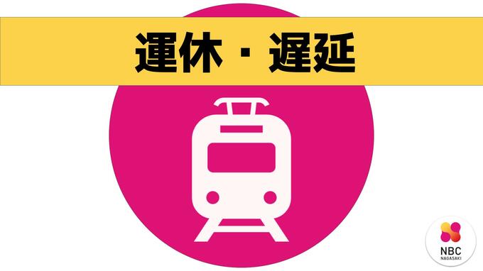JR佐世保線で停電のため列車の運休や遅れ　倒竹の伐採で復電（14日午後1時半現在）|TBS NEWS DIG