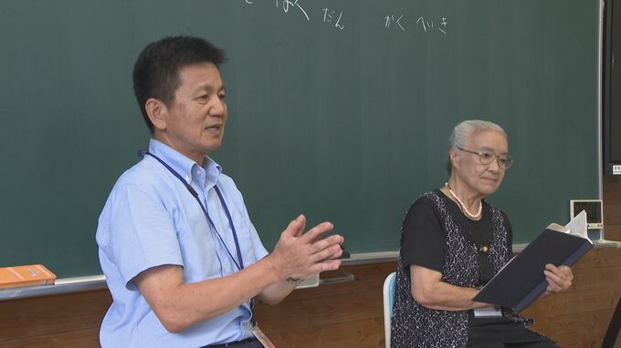 広島の朗読ボランティアが大分の小学校訪問　被爆体験や戦争の悲惨さ伝える|TBS NEWS DIG