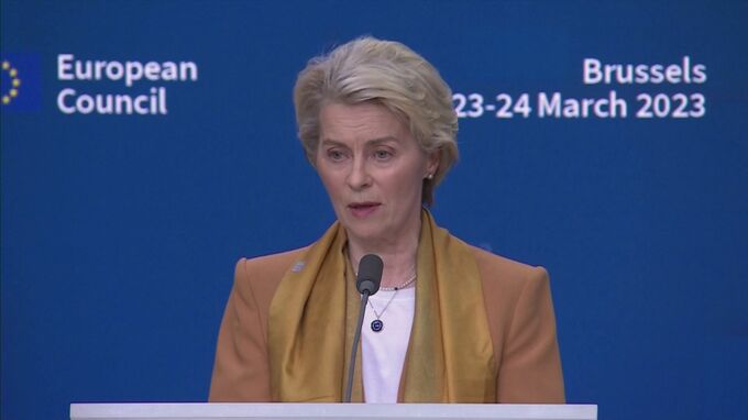 EU首脳会議でウクライナに弾薬100万発提供承認、連れ去られた子ども取り戻す取り組みも|TBS NEWS DIG