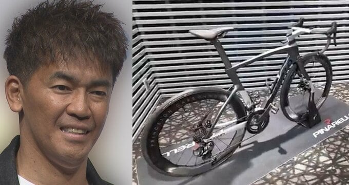 【 武井壮 】　高級ロードバイク購入　「地球上の色々なところを自分の自力で進みたいって思いがある」「それに向けてのちょっと新しい旅の一歩」|TBS NEWS DIG