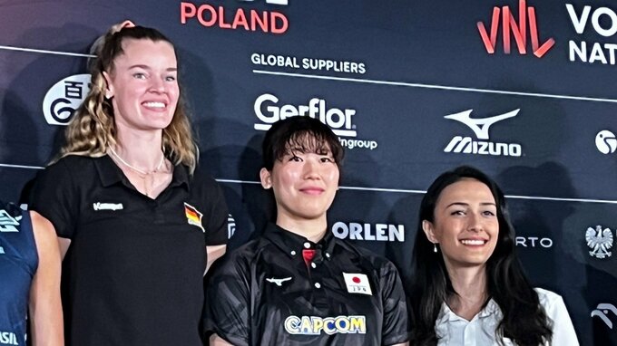 バレー女子日本代表、決勝ラウンド初戦へ 深澤めぐみ「この大舞台を楽しんでいきたい」【ネーションズリーグ】|TBS NEWS DIG