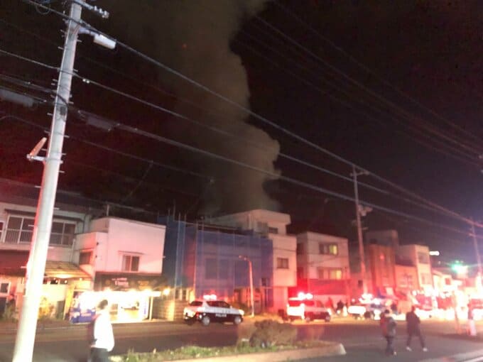 【速報】下関市の市街地で住宅火災　|　山口のニュース・天気・防災｜tys NEWS｜ｔｙｓテレビ山口
