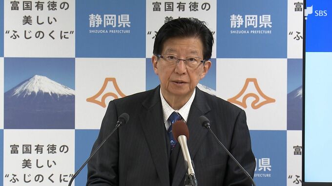 リニア開業目標「2027年以降」に変更で川勝知事がコメント　ＪＲ東海を評価しつつ「部分開業」など求める=静岡|TBS NEWS DIG