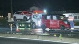 大崎市古川の国道で軽乗用車が横転する事故　|　宮城のニュース│tbc NEWS│tbc東北放送