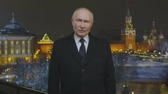 プーチン大統領「われわれは前進するだけ」 新年演説で国民に団結訴え| TBS CROSS DIG with Bloomberg