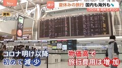 今年の夏休みの旅行 国内6900万人、海外217万人でともに前年より減る見通し コロナ後、初めて旅行者減少に転じる| TBS CROSS DIG with Bloomberg