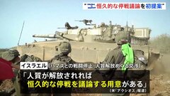 イスラエル　恒久的な停戦議論を初提案　イスラム組織ハマスとの戦闘停止などをめぐる交渉| TBS CROSS DIG with Bloomberg