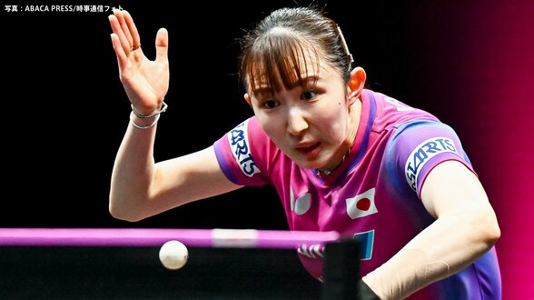 早田ひなが世界ランク28位の香港選手に3ー1で勝利し、2回戦進出 日本開催で「もっと盛り上げて」【WTTチャンピオンズ】|TBS NEWS DIG