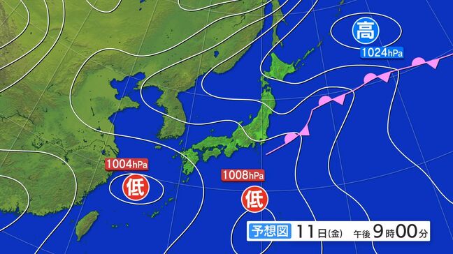県内12日昼前にかけ非常に激しい雨見込み　土砂災害などに注意　大雨警報発表の可能性も　鹿児島|TBS NEWS DIG