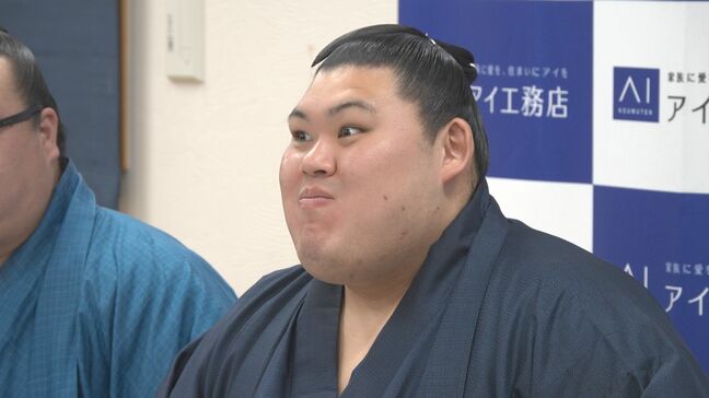 「地元に良い報告をしたい」二所ノ関部屋によるマグロ振る舞いで横綱 大の里が今年の抱負を語る|TBS NEWS DIG