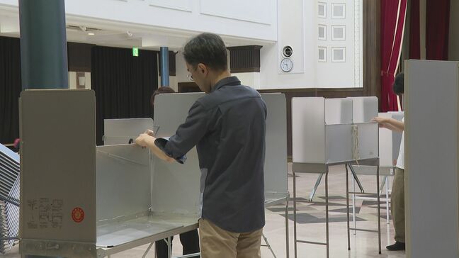 各地で参議院選挙の投票所づくり　福島選挙区は全投票所で終了時刻を繰り上げ　福島|TBS NEWS DIG