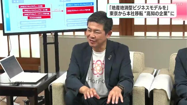 「地産地消型ビジネスモデルを」東京から本社移転　“高知の企業”に|TBS NEWS DIG
