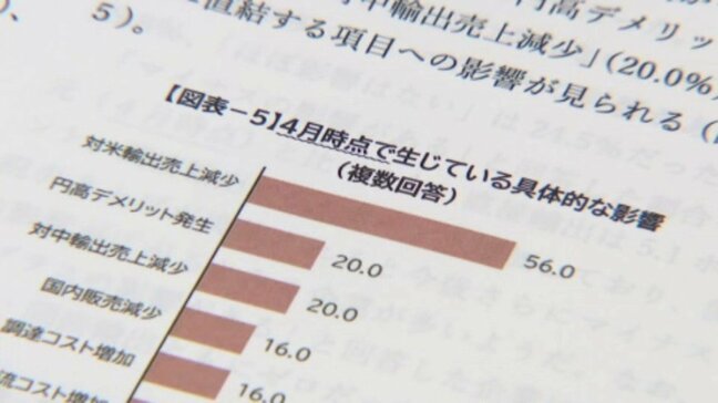 トランプ関税、企業への影響は「世界中に広がって全体がリセッションに陥っていくと、深刻になってくるんだろうなと思います」IRCが調査結果公表  愛媛県|TBS NEWS DIG