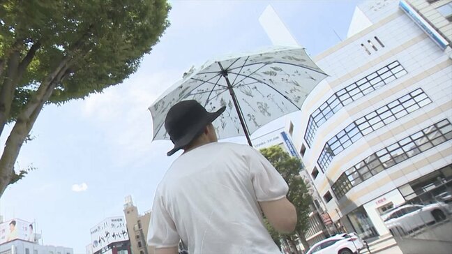 「サウナみたい」4地点で猛暑日（午前11時現在）　甲府は最高気温39度の猛烈な暑さ予想　山梨|TBS NEWS DIG