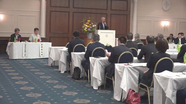 リニア関連工事の受注獲得に向けた要望活動の継続を確認 山梨県建設産業団体連合会が総会|TBS NEWS DIG