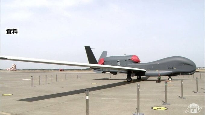 三沢基地所属「グローバルホーク」 一部を海中で発見　15日に鳥取県沖で墜落|TBS NEWS DIG