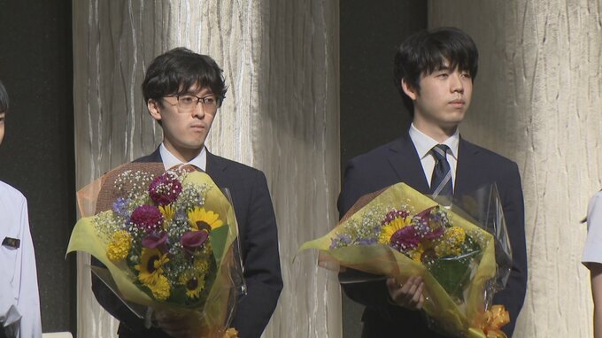 藤井聡太八冠「熱戦に」　伊藤匠七段「良い勝負を」　叡王戦第五局を前に意気込み語る|TBS NEWS DIG