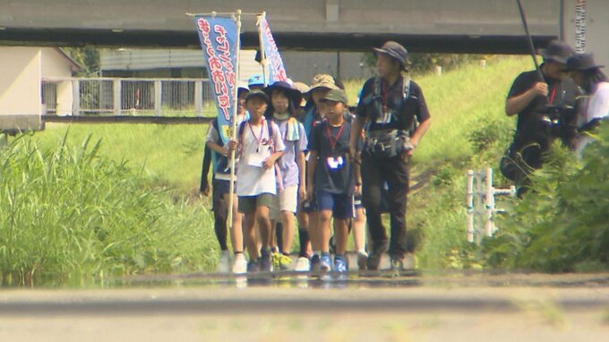 100キロの道のりを歩く夏休みイベント　小学生による6日間の挑戦始まる　大分　|　大分のニュース｜OBS NEWS｜大分放送