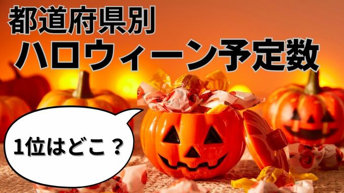 ハロウィーンをもっとも楽しむ県民は？「都道府県別予定数」全国ランキング2025　渋谷の動向は？　千葉2位　神奈川3位　岡山は8位　|　岡山・香川のニュース | 天気 | RSK山陽放送