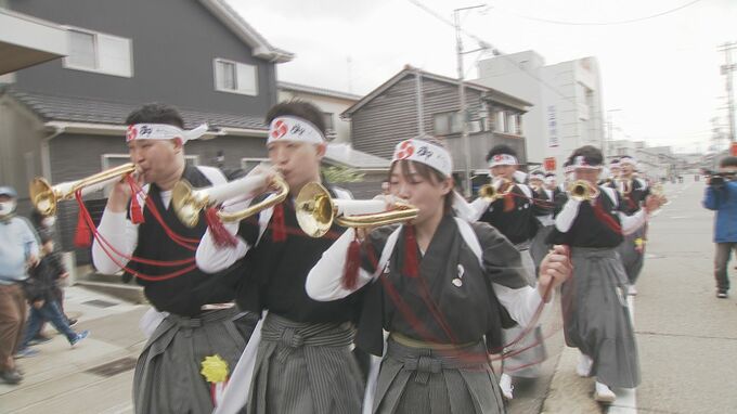 初の女性ラッパ手も 美川おかえり祭り始まる　|　石川県のニュース｜MRO北陸放送